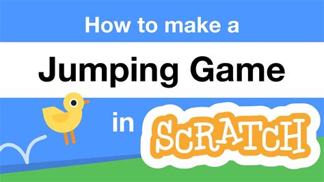 How to Make a Jumping Game in Scratch | Tutorial - YouTube