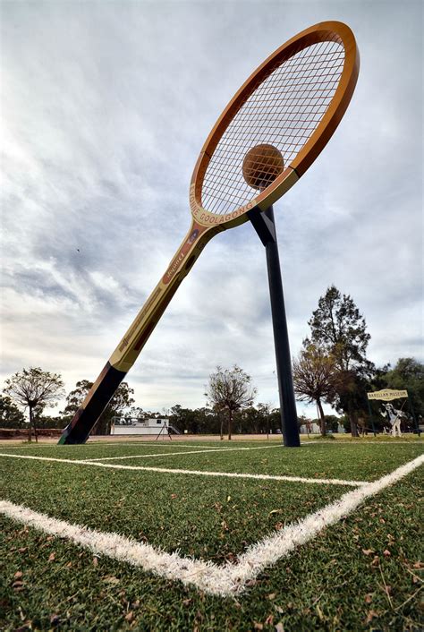 Big Tennis Racquet, Barellan NSW | "The World's Largest Tenn… | Flickr