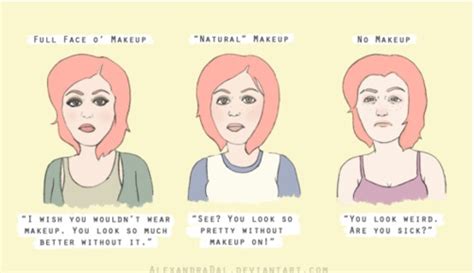 Reasons For NOT Wearing Makeup - AllDayChic