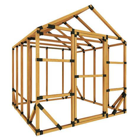 8X8 Standard Storage Shed Kit - E-Z Frame Structures