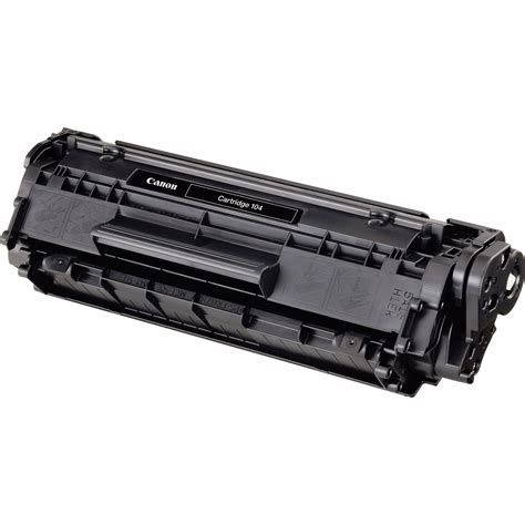 Canon 104 Black Toner Cartridge 0263B001 B&H Photo Video