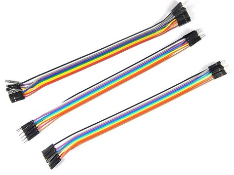 ApTechDeals Jumper Wires Male to Male, Male to Female, Female to Female ...