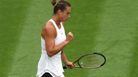 Wimbledon 2023: Aryna Sabalenka through to fourth round after win over ...