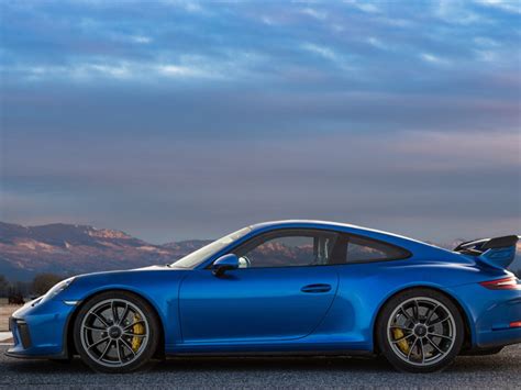 Porsche 911 Gt3 Rs (blue) - High Definition Wallpaper