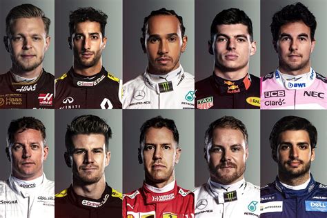 Get To Know This Year's Formula One Drivers | Tatler Asia