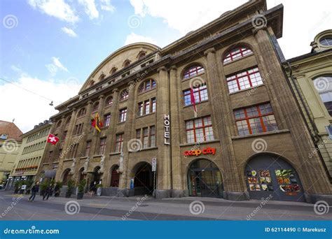 Facade of the Best Western Hotel Bern Editorial Image - Image of ...