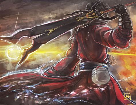 final fantasy auron art - Anime Top Wallpaper