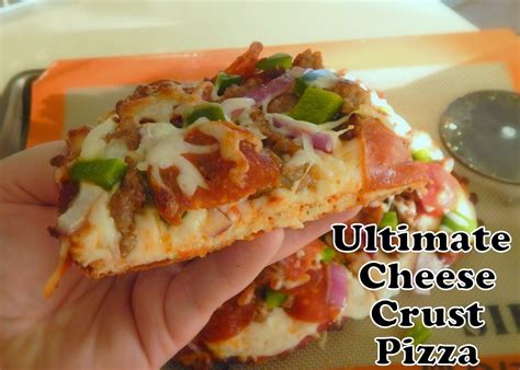 Cut the Wheat: Ultimate Cheese Crust Pizza