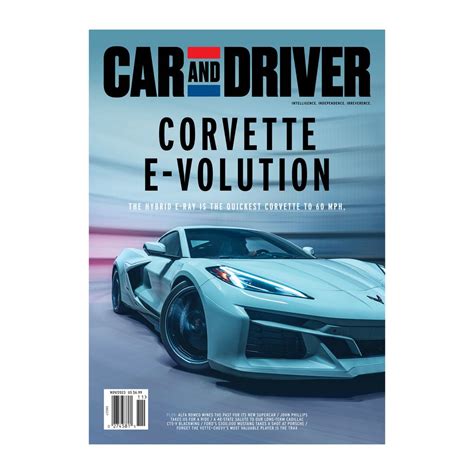 Every Car and Driver Magazine Cover in 2023