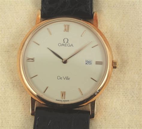 Omega - DeVille - Gold men's watch - Catawiki