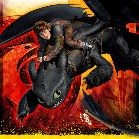 Hiccup and Toothless - How to Train Your Dragon Photo (36786384) - Fanpop