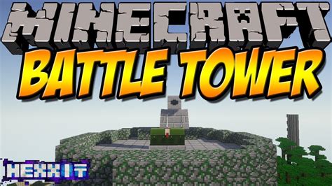 TOWER DUNGEONS | Battle Tower Mod | Minecraft Hexxit Mod Review ...