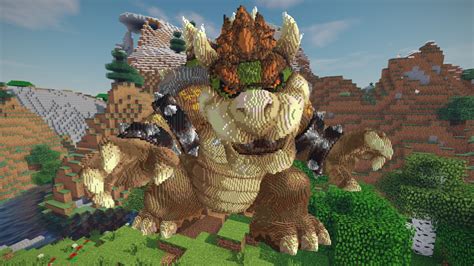 Minecraft Bowser Build Schematic - 3D model by inostupid [7cd4d12 ...