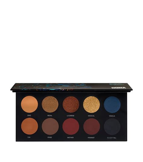 Uoma Beauty multi Black Magic Colour Poise Eyeshadow Palette | Harrods UK