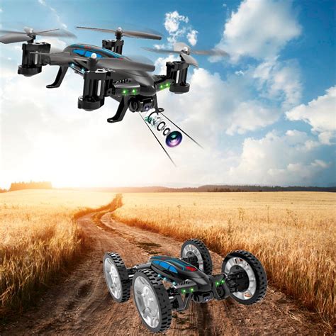 Quadcopter With Camera Funsky K20 2.4G 4CH RC Quadcopter /Flying Car ...