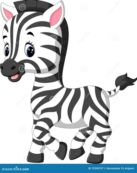 Zebra Kid Cartoon Background Card3 Vector Illustration | CartoonDealer ...