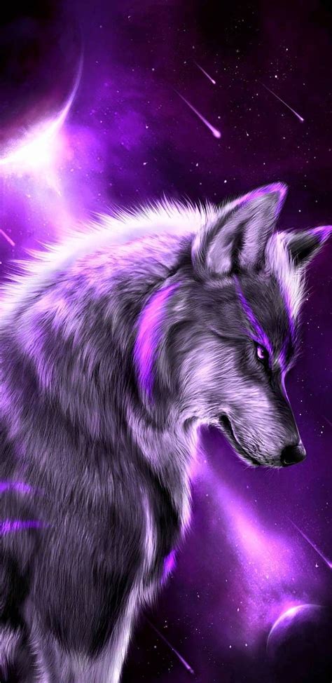 Cute Wolves, Cute Drawn Wolf HD phone wallpaper | Pxfuel