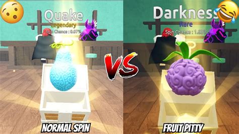 [Fruit Battlegrounds] Fruit Pity Vs Normal Spin - YouTube