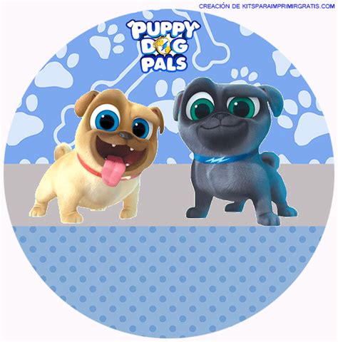 Stickers Puppy dog pals – Kits para imprimir gratis