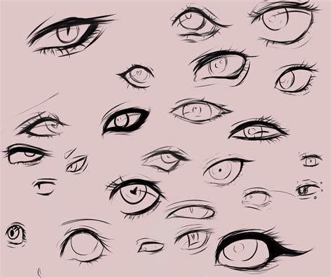 Anime Eyes Sketch Male ~ Eyes Anime Eye Cartoon Scared Clipart Male ...