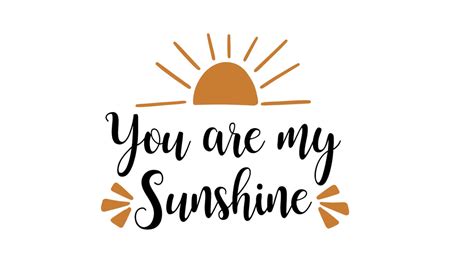 You are my Sunshine File baby svg svg saying sunshine svg | Etsy