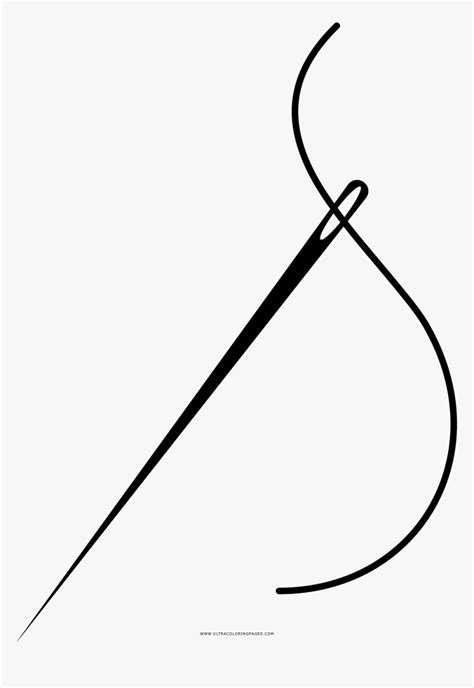 Clip Art Hand-sewing Needle - Desenho Agulha Com Linha, HD Png Download ...