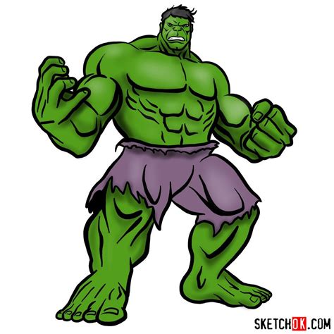 marvel Art Drawings Easy Hulk - Marquita Cossairt