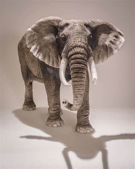 How Many Elephants - Nick Mackman Animal Sculpture