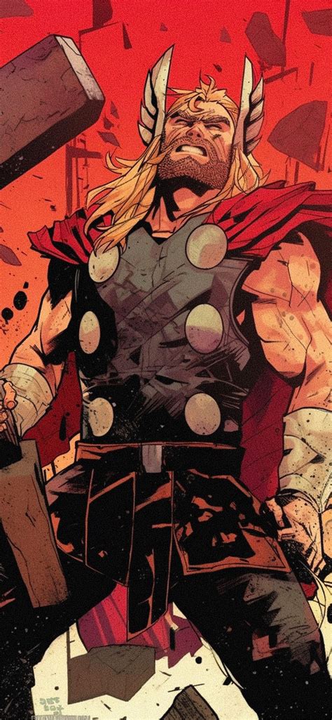 Marvel Angry Thor Comics Wallpapers - Thor Wallpaper for iPhone