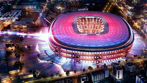 Barcelona 2024 - Camp Nou new stadium design - Spotify Camp Nou