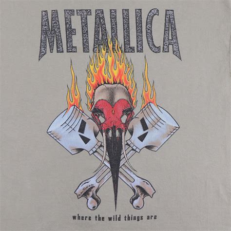 1997 Metallica Where The Wild Things Are Shirt – WyCo Vintage