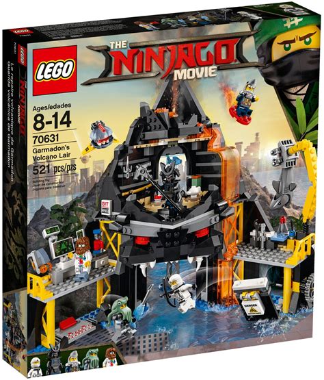 Lego- Ninjago Movie 70631 Garmadon's Volcano Lair - Teton Toys