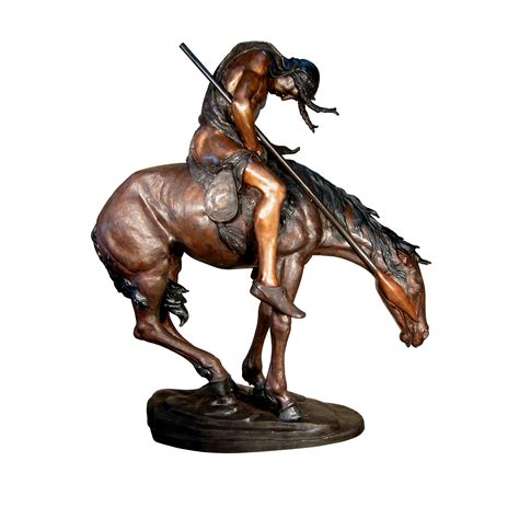 Bronze 'End of Trail' Indian on Horse Sculpture | Metropolitan ...