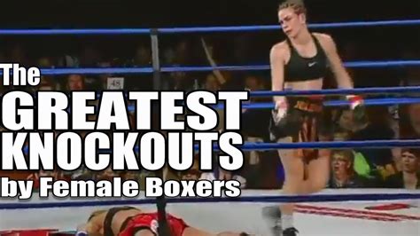 The Greatest Knockouts by Female Boxers | Female boxers, Boxer, Women ...