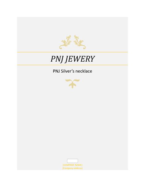 Pnj jewery - PNJ JEWERY PNJ Silver’s necklace [COMPANY NAME] [Company ...