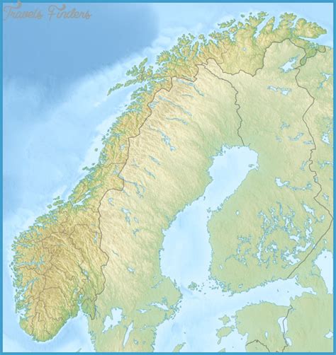 Bodo Norway Central Map - TravelsFinders.Com