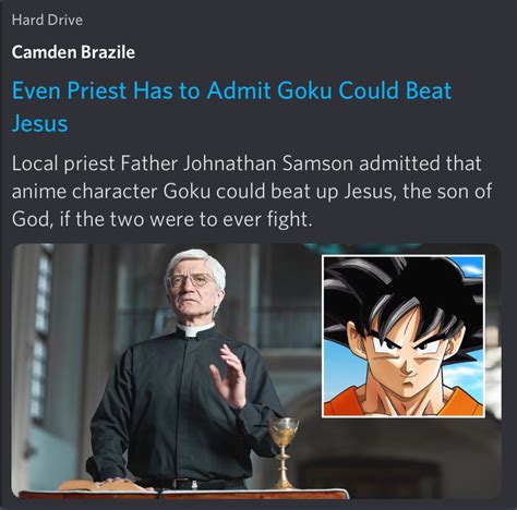 Goku vs Jesus canon?? : r/Dragonballsuper