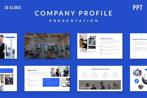 company profile free template