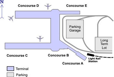 Portland International Airport Terminal Map