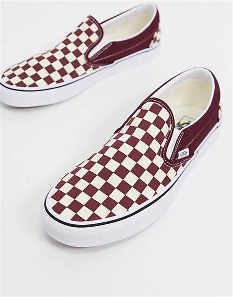 Look Vans Slip On Damier | ubicaciondepersonas.cdmx.gob.mx