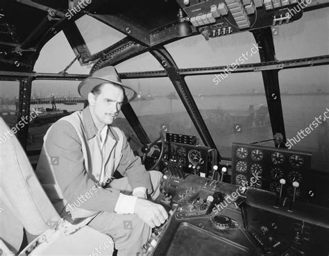 Howard Hughes Sitting Cockpit Spruce Goose Editorial Stock Photo ...