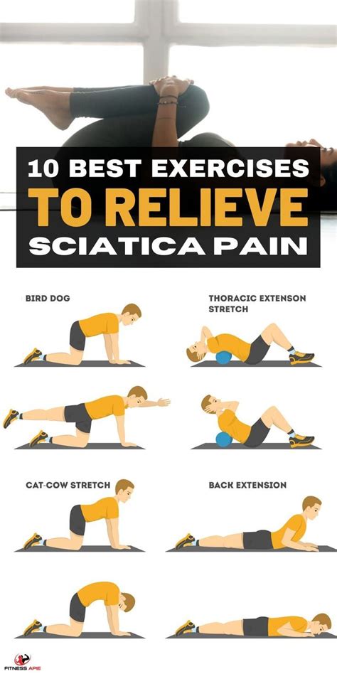 10 best exercises to relieve sciatica pain – Artofit