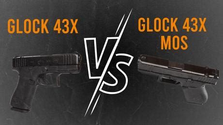 Glock 43x vs. 43x MOS - XS Sights