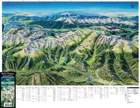 Elevation Map Of Rocky Mountains - Printable Maps Online