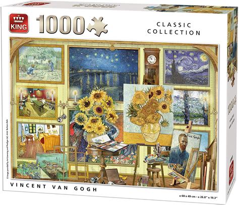 1000 Piece Vincent Van Gogh Paintings Classic Collection Jigsaw Puzzle