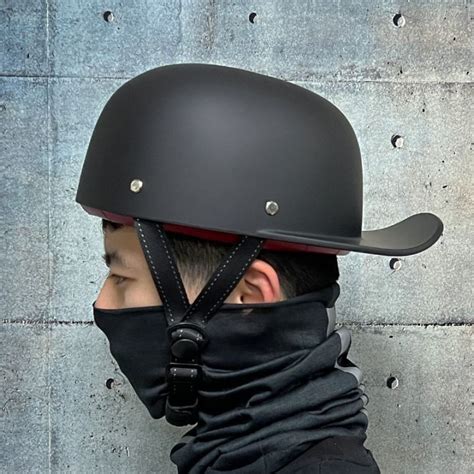 Retro Gangster DS Personality Baseball Cap Motorcycle Helmet Half ...