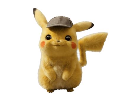 Pikachu Plush Toy with Cap Cute Pokémon Collectible PNG | PNG All