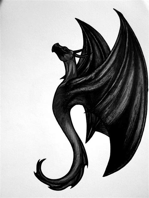 Shadow Wyvern by Shereshay on DeviantArt