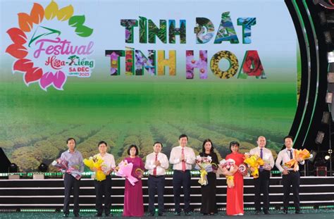 Festival hoa – kiểng Sa Đéc lần thứ I năm 2023 thu hút đông đảo người ...