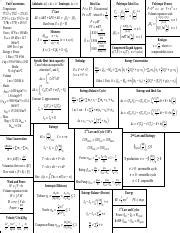 thermodynamics formula sheet - THERMODYNAMICS FORMULA SHEET II.H ...